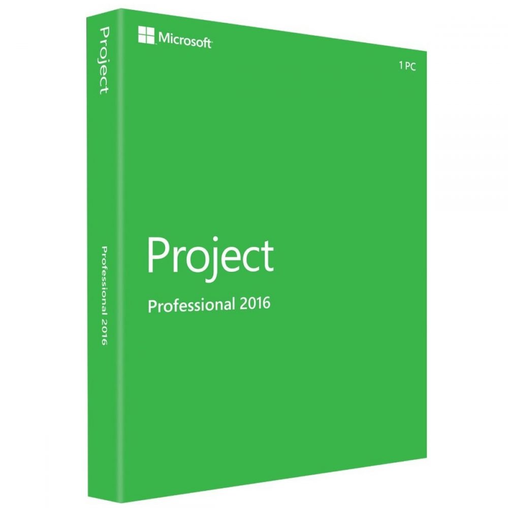Microsoft Project Professional 2016 Licencias para Software