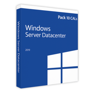 Pack 10 Cals Windows Server 2019 Standard : Datacenter